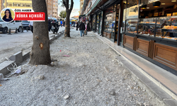 Ulus’ta kaldırım dönüşümü başladı