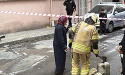 Tüp değişiminde yangın çıktı!