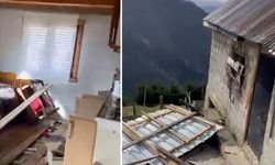 Yaylalardaki boş evleri ayılar bastı!