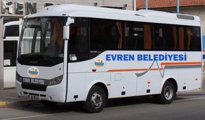 Evren'de bayram öncesinde başkanlık otobüsü ücretsiz