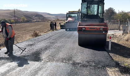 Şereflikoçhisar'da Büyükşehir ve İlçe İş Birliği: Çalören'de Sıcak Asfalt Başladı!