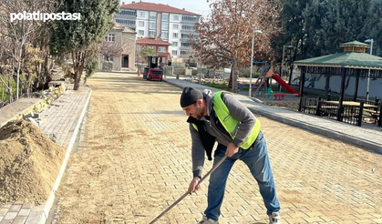 Nallıhan'da Çayırhan Mahallesi'nde Yol ve Kaldırım Çalışmaları Hız Kazandı