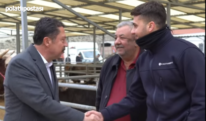 Başkan Kasap, Canlı Hayvan Pazarı'nda Halkla Buluştu, Çorba İkram Etti