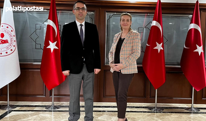Beypazarı Kaymakamı'ndan Etimesgut Kaymakamı'na "Hayırlı Olsun" Ziyareti