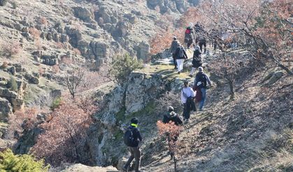Beypazarı Sopçalan'da doğa yürüyüşü keyfi