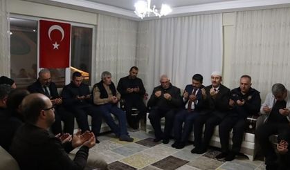 Akyurt Kaymakamı Tunç’tan Kore Gazisi Yeşilkaya’nın ailesine taziye ziyareti
