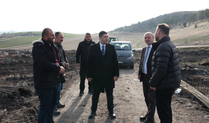 Güdül'de Çevre Dostu Proje: Katı Atık Transfer İstasyonu İnşaatı Başladı