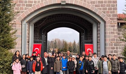 Kalecik Anadolu İmam Hatip Ortaokulu'ndan Ankara'ya eğitim gezisi