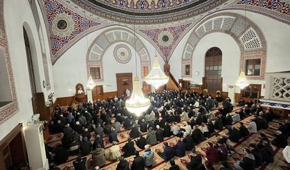 Kızılcahamam’da Miraç Kandili dualarla idrak edildi