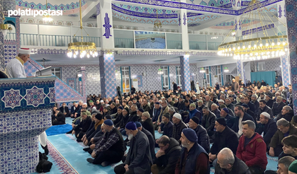 Sincan'da Miraç Kandili Coşkusu: Eyüp Sultan Camii'nde Manevi Bir Gece Yaşandı