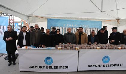 6 Şubat Akyurt'ta da unutulmadı