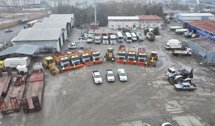 Gölbaşı Belediyesi karla mücadele için teyakkuzda!