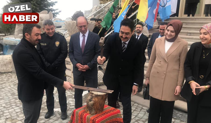 Bala'da Nevruz ateşi yandı, demirler dövüldü