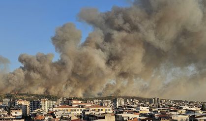 İzmir Buca’da orman yangını!