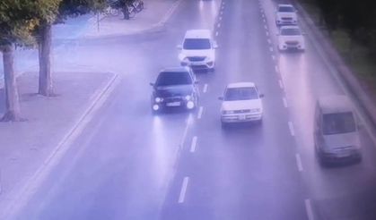 Konya’da drift yapan sürücü kovalamaca sonucu yakalandı