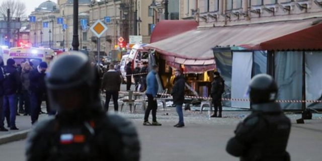 Kafede patlama: 1 ölü, 16 yaralı