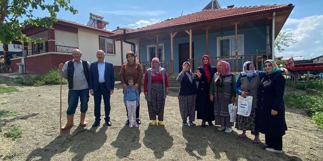 Başkan Darıcı'dan köy ziyareti