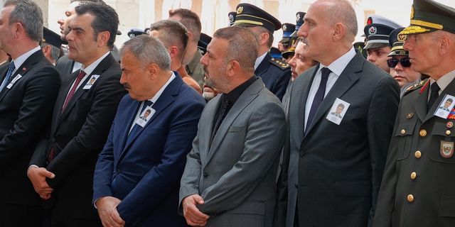 Başkan Ercan, şehit cenazesine katıldı