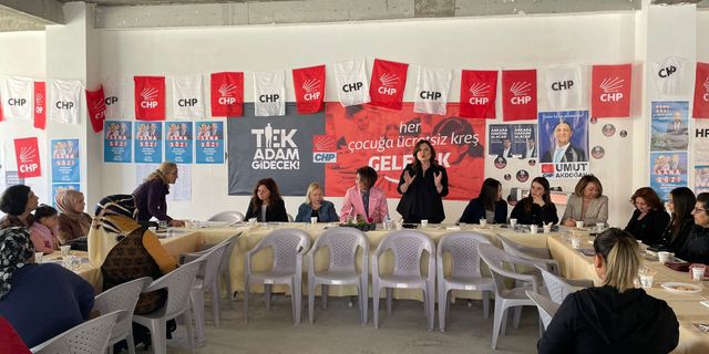 CHP'li kadınlar Şentepe'de buluştu