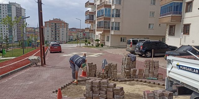 Mimar Sinan Mahallesi'nde yollar yenilendi