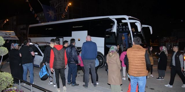 Öğrenciler Çanakkale’ye doğru yola çıktılar