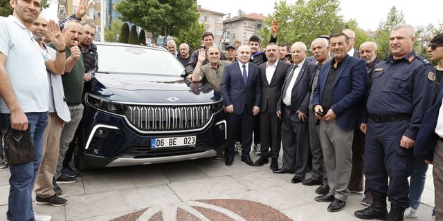 Yerli ve Milli TOGG Sincan’da