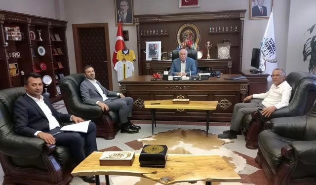 DSİ'den Güdül Belediye Başkanı Yalçın'a ziyaret
