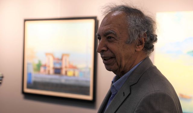 Ünlü ressam Abidin Celal Binzet eserlerini Ankaralıların beğenisine sundu