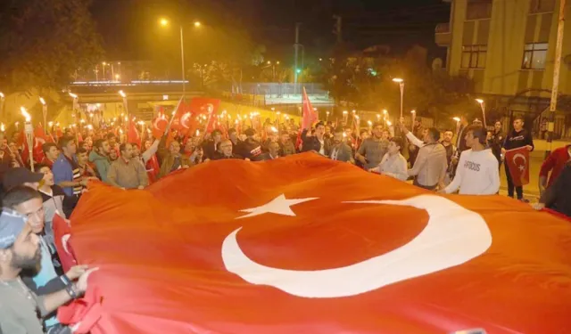 Polatlı ve Beypazarı ilçelerinde Cumhuriyet Yürüyüşü Yapıldı