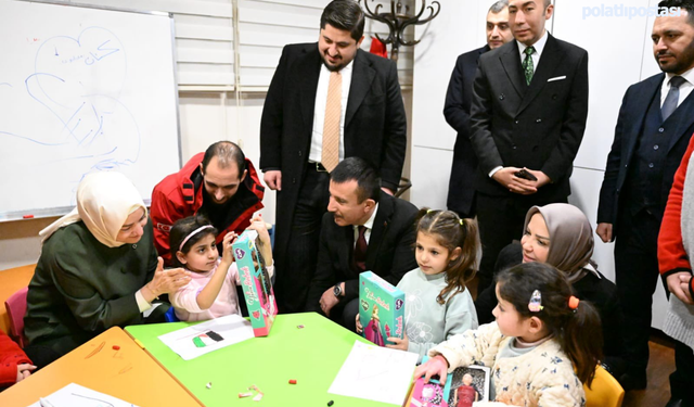 Asım Balcı, Gazzeli çocukları ziyaret etti