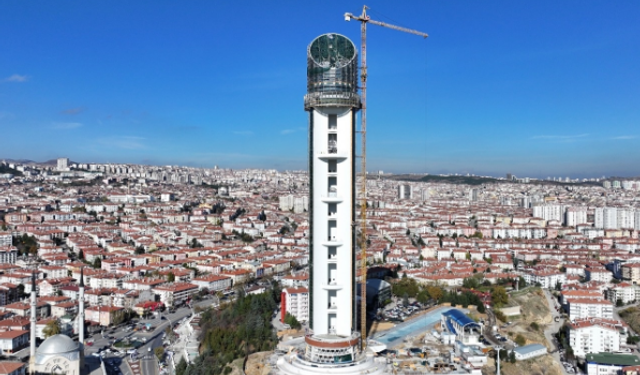 Ankaralılar müjde: Cumhuriyet Kulesi final aşamasında!