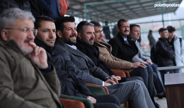 Ertuğrul Çetin, Pursaklar Belediyespor maçını izledi