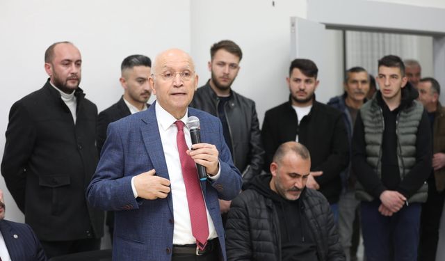 Başkan Yaşar ve Çamlıdere Belediye Başkan adayı Cengiz, vatandaşlarla buluştu