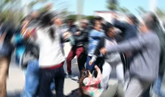 Ankara’da sokak ortasında kavga