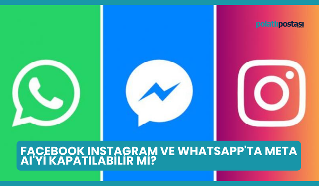 Facebook Instagram ve WhatsApp'ta Meta AI'yi Kapatılabilir Mi?