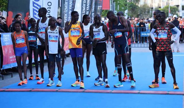 Maraton İzmir’de 5. kez start verildi