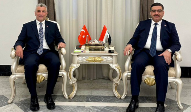 Ticaret Bakanı Bolat, Iraklı mevkidaşı El-Greyri ile görüştü