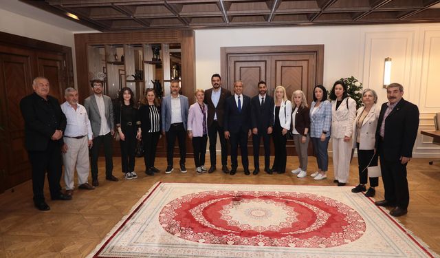 Polatlı CHP yönetiminden Başkan Yıldızkaya’ya ziyaret