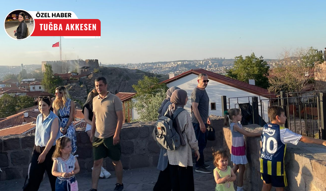 Ankara Kalesi, Kurban Bayramı tatilinde tatilcilerin gözdesi oldu