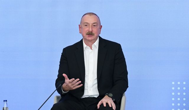 Aliyev: "Biz her zaman Kıbrıslı kardeşlerimizin yanında olacağız”