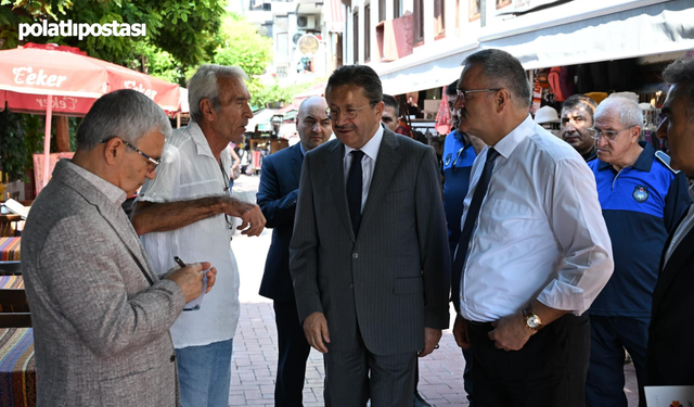 Altındağ Belediye Başkanı Tiryaki, Hamamönü Esnafıyla Buluştu: "Birlikte Daha da Güzelleştireceğiz"