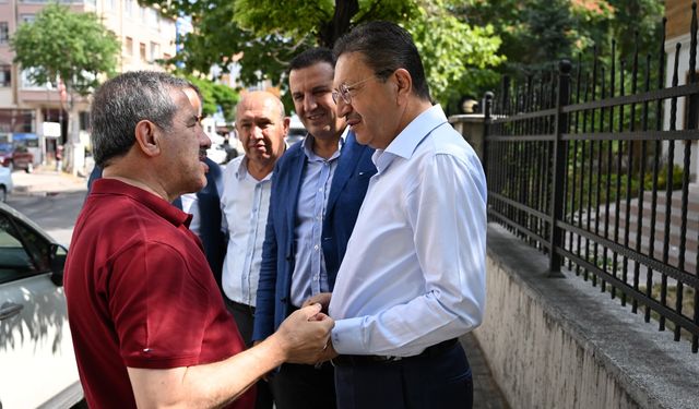 Başkan Tiryaki’den mahalle ziyareti
