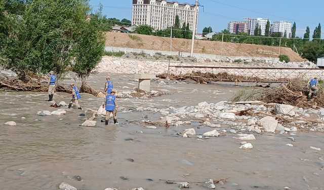 Kırgızistan’da sel felaketi: 1 çocuk öldü, 4 kişi kayıp