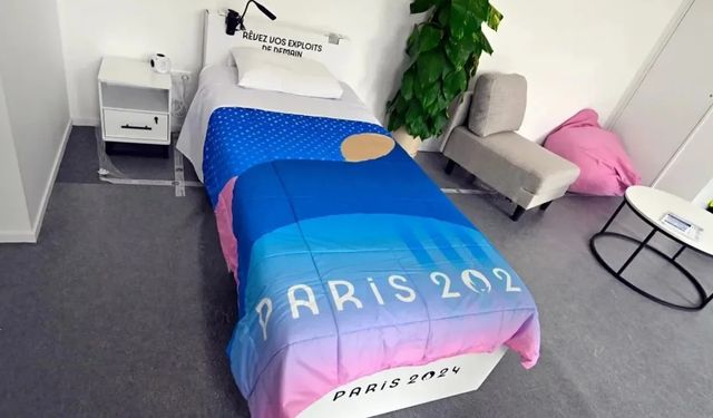 Tokyo Olimpiyatları'nda kullanılan karton yataklar Paris Olimpiyatları'nda da sahnede
