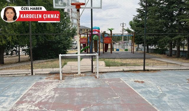 Polatlı Karamusta Caddesi'ndeki park ve oyun alanları harabeye döndü