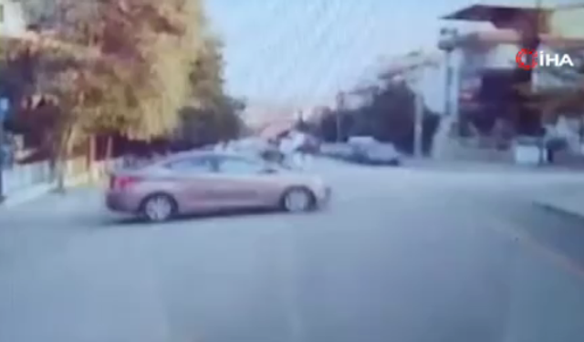 Polatlı'da motosiklet ve otomobil çarpıştı: 1 yaralı