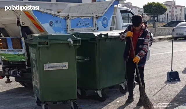 Akyurt Belediyesi Temizlik Hizmetlerini Aralıksız Sürdürüyor