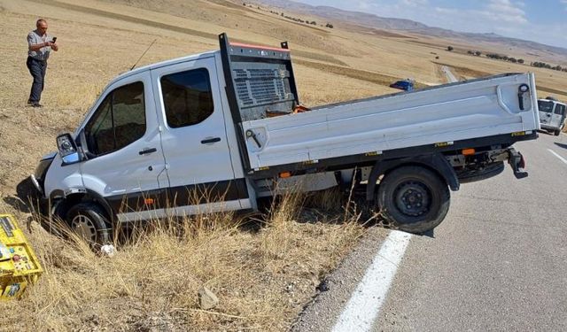 Yol yapım işçileri çoban köpeğini ezdi, ortalık karıştı! 7 yaralı...