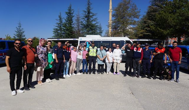 Akyurt Jandarma Komutanlığı'ndan özel çocuklara unutulmaz gün