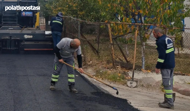 Ankara'da Asfalt Seferberliği: Yenimahalle Kaletepe'de Yollar Yenileniyor